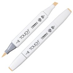 Маркер TOUCH BRUSH двухсторонний на спирт.основе цв.114 бежевый бледный