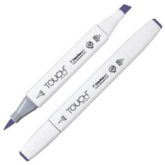 Маркер TOUCH BRUSH двухсторонний на спирт.основе цв.274 фиолетовый темный