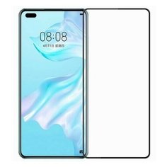 Защитное стекло полного покрытия Huawei P40 (2020) ANA NX9 черная рамка Glass PRO