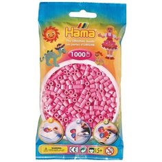 Бусинки для термомозаики "Midi", 1000 штук, цвет: пастельно-розовый Hama