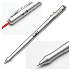 Указка лазерная NOBO "4 в 1": указка, стилус, ручка, фонарик (ACCO Brands, США), 1902262