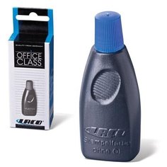 Краска штемпельная LACO (ЛАКО, Германия), синяя, 30 мл, на водной основе, SF30