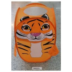 Контейнер для хранения детских игрушек "Тигр", 55х34 см Рыжий кот