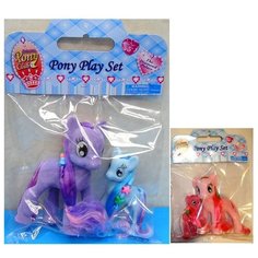 Набор игровой "Пони", 2 штуки, арт. 3349 Shenzhen Jingyitian Trade