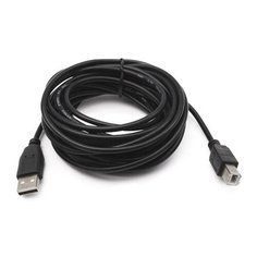 Кабель USB 2.0 AM-BM, 1,8 м, SVEN, для подключения принтеров, МФУ и периферии, SV-015510