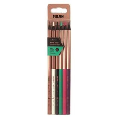 Карандаши цветные Milan Copper 6 цветов шестигранные