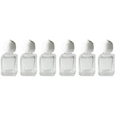 Флакон для духов Aromaprovokator 5 ml крышка роза набор 6 шт