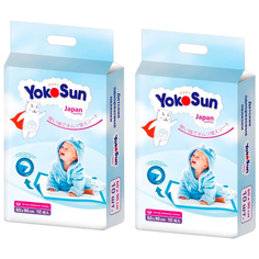 Детские одноразовые пеленки YokoSun 60*90 , 10 шт. X 2 шт.