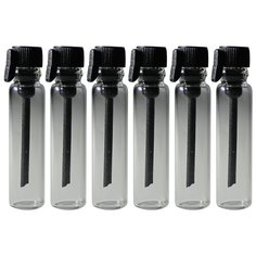 Пробники (фиолки) Aromaprovokator для духов 3 ml крышка черная набор 600 штук