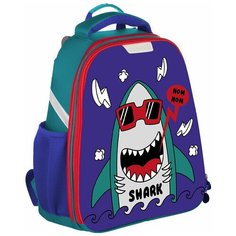 Ранец №1School Basic Shark 2 отд