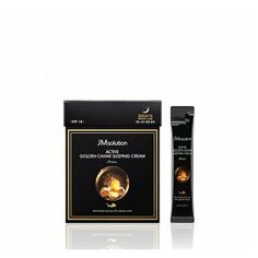 Маска ночная с золотом и икрой JMsolution - Active golden caviar sleeping cream prime, 4мл*30шт