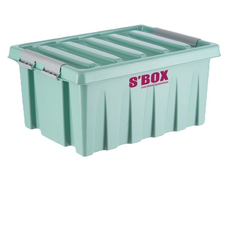 Контейнер для хранения с крышкой мятный, 36 литров Sbox