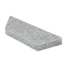 Сменные накладки для губки nobo 1905326, серый
