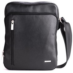 Сумка-планшет R.Blake, натуральная кожа, черный