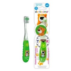Зубная щетка Dentissimo Kids Timer 3-6 лет, зелeный