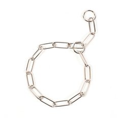 Ошейник-удавка для собак металлическая цепь DUVO+ , хром, 80см/4мм (Бельгия)