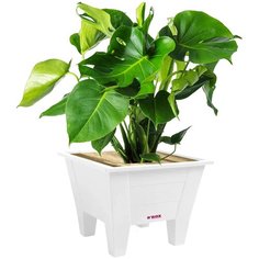 Кашпо SBOX Кашпо Elin, 23 литра, 40x40см, 1шт белый