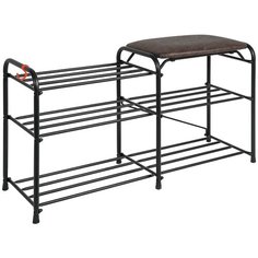 Обувница ЗМИ ПДОсС 83 , размер (ШхГ): 89х30 см , цвет: медный антик/черный