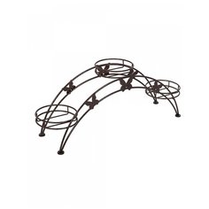 Подставка для цветов "Арка 3", Медный антик ЗМИ