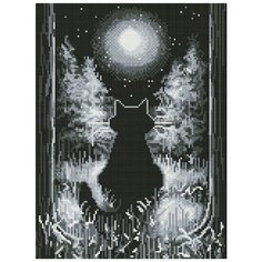 Алмазная мозаика на подрамнике ТМ Белоснежка "Медитация", 30X40 см.