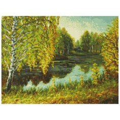 Алмазная мозаика ТМ "Белоснежка" 30*40 см Родные места (721-BK-S)