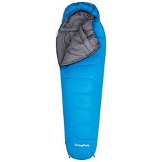 3131 TRECK 300 215x80x55 спальный мешок (-13С, синий, правый) King Camp