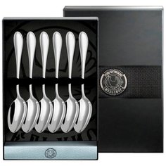 Набор чайной ложки Кольчугинский мельхиор "Капелька" (6 предметов)