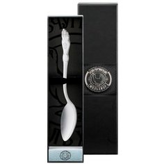 Ложка столовая посеребренная "Герб" в футляре Кольчугинский мельхиор