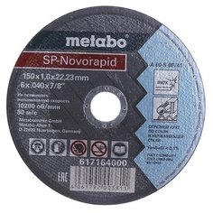 Диск Metabo SP-Novorapid 150x1.0x22.23mm RU отрезной для нер