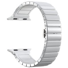 Аксессуар Ремешок Deppa для APPLE Watch 44mm/42mm Band Ceramic White 47120