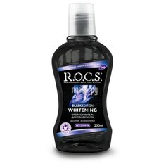 Ополаскиватель отбеливающий R.O.C.S. Black Edition 250ml 03-03-018