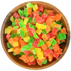 Цукаты ананаса кубики микс Orexland, 1 кг