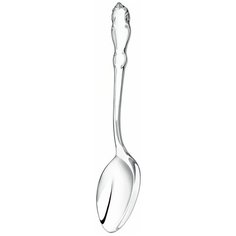 "Ложка чайная Кольчугинский мельхиор ""Лира"" посеребренная"