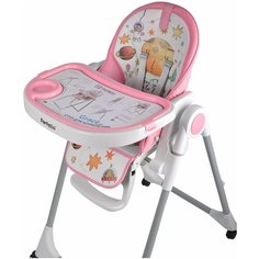 Стульчик для кормления детский Farfello Grace Розовый
