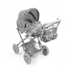 Коляска-трансформер La Nina 3х1 для кукол (62098)
