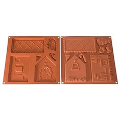 Силиконовая форма Uniflex ПРЯНИЧНЫЙ ДОМИК Silikomart HSH01