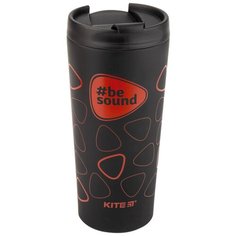 Термокружка Kite BeSound, 0.41 л черный