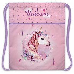 Hatber Мешок для обуви Magic Unicorn NMn_86024, розовый