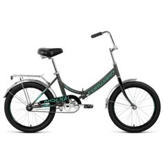 Велосипед 20 Forward Arsenal 1.0 20-21 г, 14 Темно-серый/Бирюзовый/RBKW1YF01009