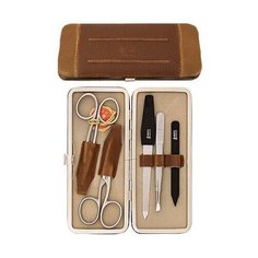 Маникюрный набор MERTZ Solingen 4330D, коричневый