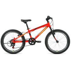 Велосипед 20" Forward Rise 20 2.0 AL рама 10,5" красный/ярко-жёлтый RBKW1J307005