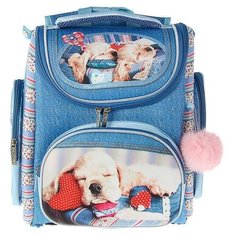 Hatber Ранец Compact Plus Сони-Засони NRk_22038, голубой