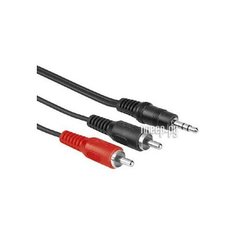 Аксессуар Hama 43333 c джека 3.5мм на 2 тюльпана - 2 метра