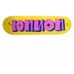 Дека Юнион Team 1 yellow-pink 8x31,5 medium concave (+наждак)