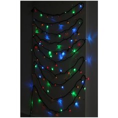 ENIN-10M ЭРА Гирлянда LED Нить 10 м мультиколор 8 режимов, 220V, IP20 ERA