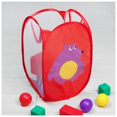 Корзина для игрушек ZABIAKA "Мишка"