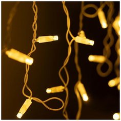 Светодиодная гирлянда ARD-EDGE-CLASSIC-2400x600-WHITE-88LED-FLASH Warm/Warm (230V, 6W) (Ardecoled, IP65) Arlight