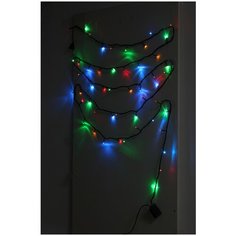 ENIN-5M ЭРА Гирлянда LED Нить 5 м мультиколор 8 режимов, 220V, IP20 ERA