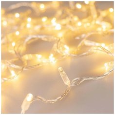 Светодиодная гирлянда ARD-STRING-CLASSIC-10000-CLEAR-100LED-FLASH Warm/Warm (230V, 7W) (Ardecoled, IP65) Arlight