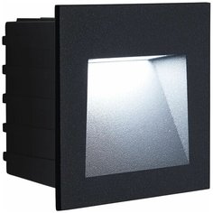 Светодиодный светильник Feron LN013 встраиваемый 3W 4000K, IP65, черный 41161